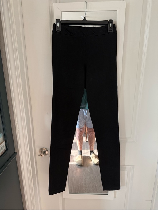 The Row Pants - The Row Women’s Black Stretch Cotton Skinny Pants Size XS Made in USA